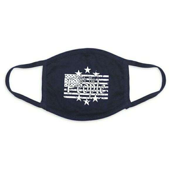We the People 100% Cotton Face Mask - Picture 1 of 3
